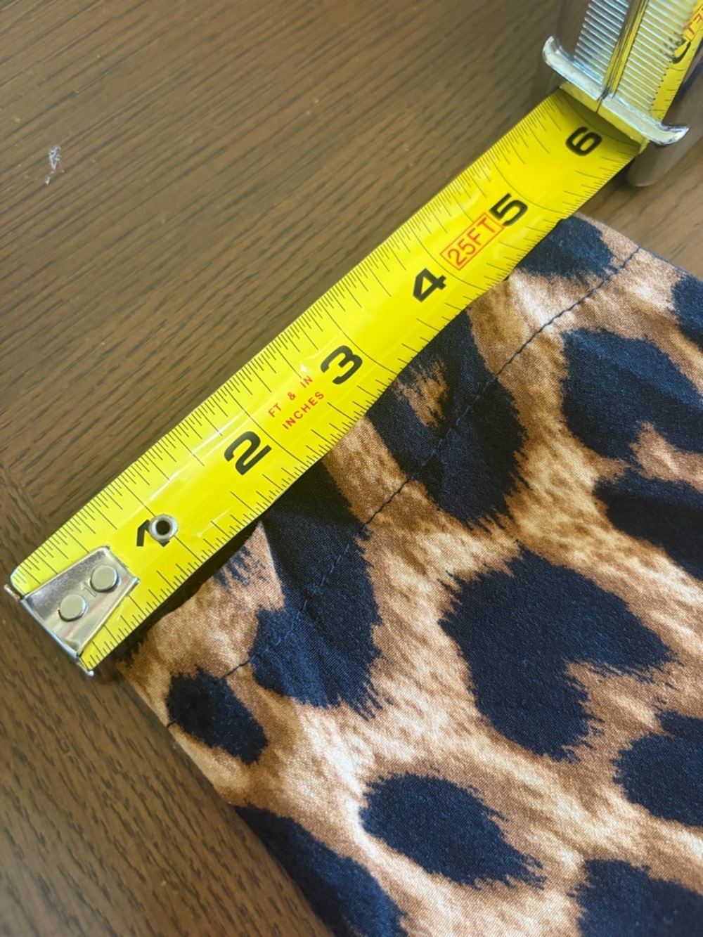 Beulah Style | Leopard Print Ruffle Hem Dress - Picture 8 of 9